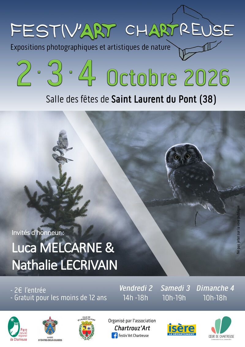 Affiche Festiv’Art Chartreuse 2026