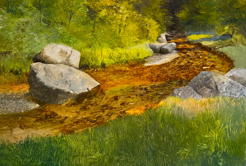 Peindre les paysages de rivière